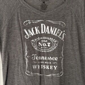 J. America Charcoal Graphic Tee